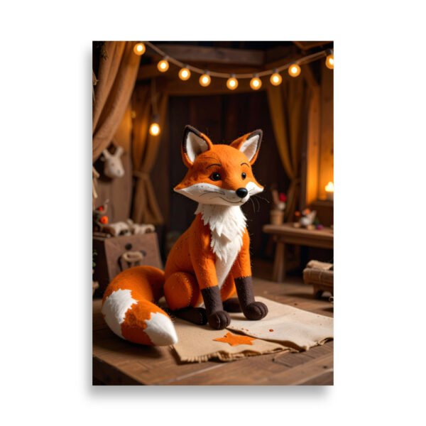 Fox Puppet Poster