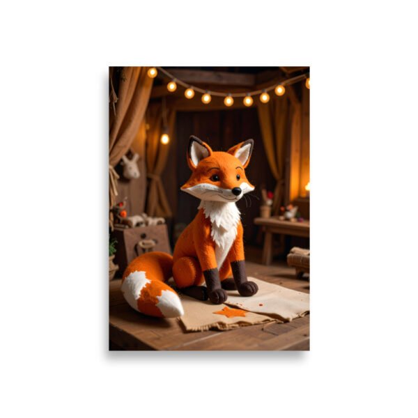 Fox Puppet Poster - Image 2