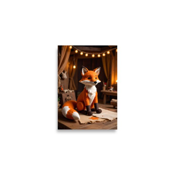 Fox Puppet Poster - Image 3